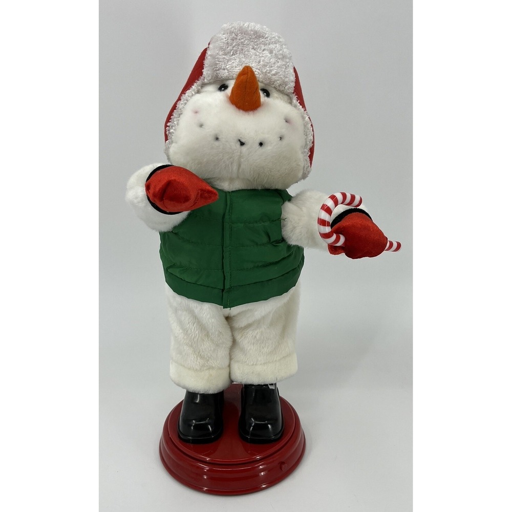 Gemmy Industries Snowman 18" Dancing Singing Christmas Decoration Tested